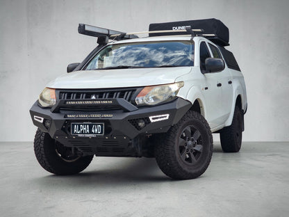 Alpha 4WD Predator Steel Bull Bar for Mitsubishi Triton MQ 2015 - 2018