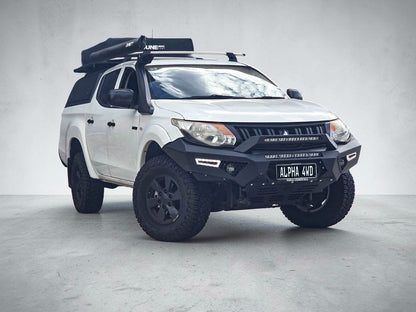 Alpha 4WD Predator Steel Bull Bar for Mitsubishi Triton MQ 2015 - 2018