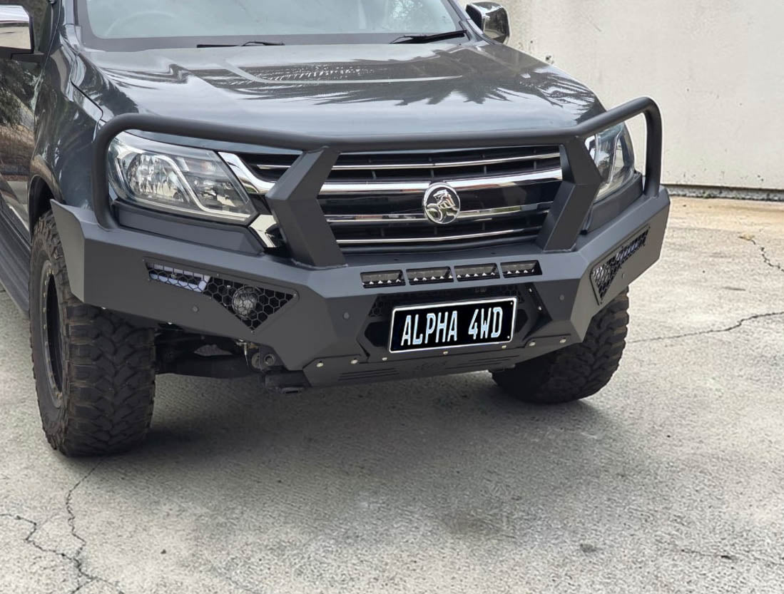 Alpha Pack Steel Bull Bar for Holden Colorado RG 2016+