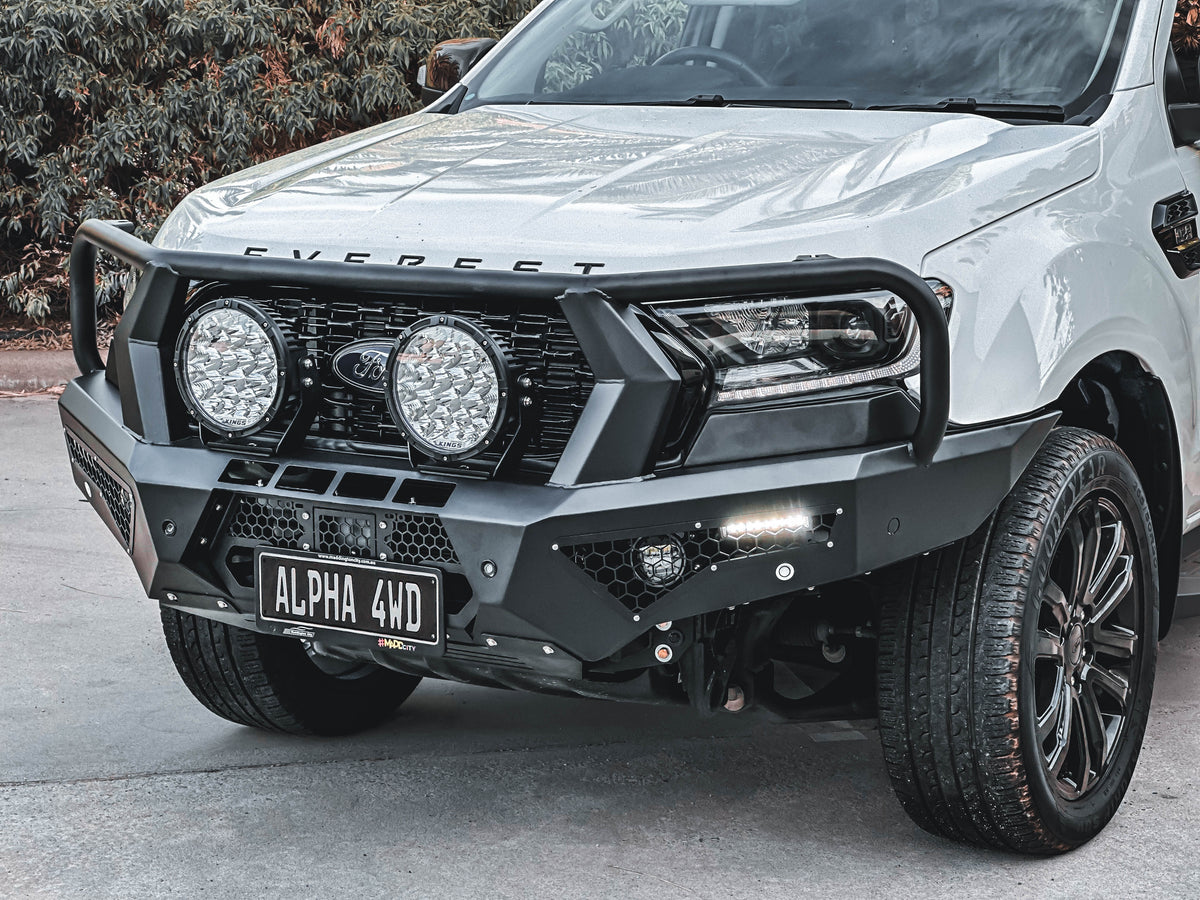 Alpha 4WD Steel Pack Bull Bar for Ford Everest 2015-2022 – ALPHA 4X4