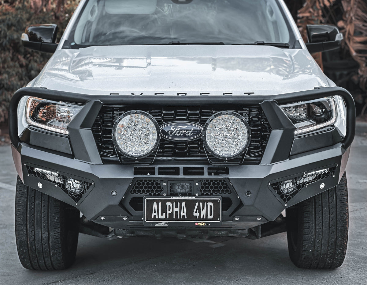 Alpha 4WD Steel Pack Bull Bar for Ford Everest 2015-2022 – ALPHA 4X4
