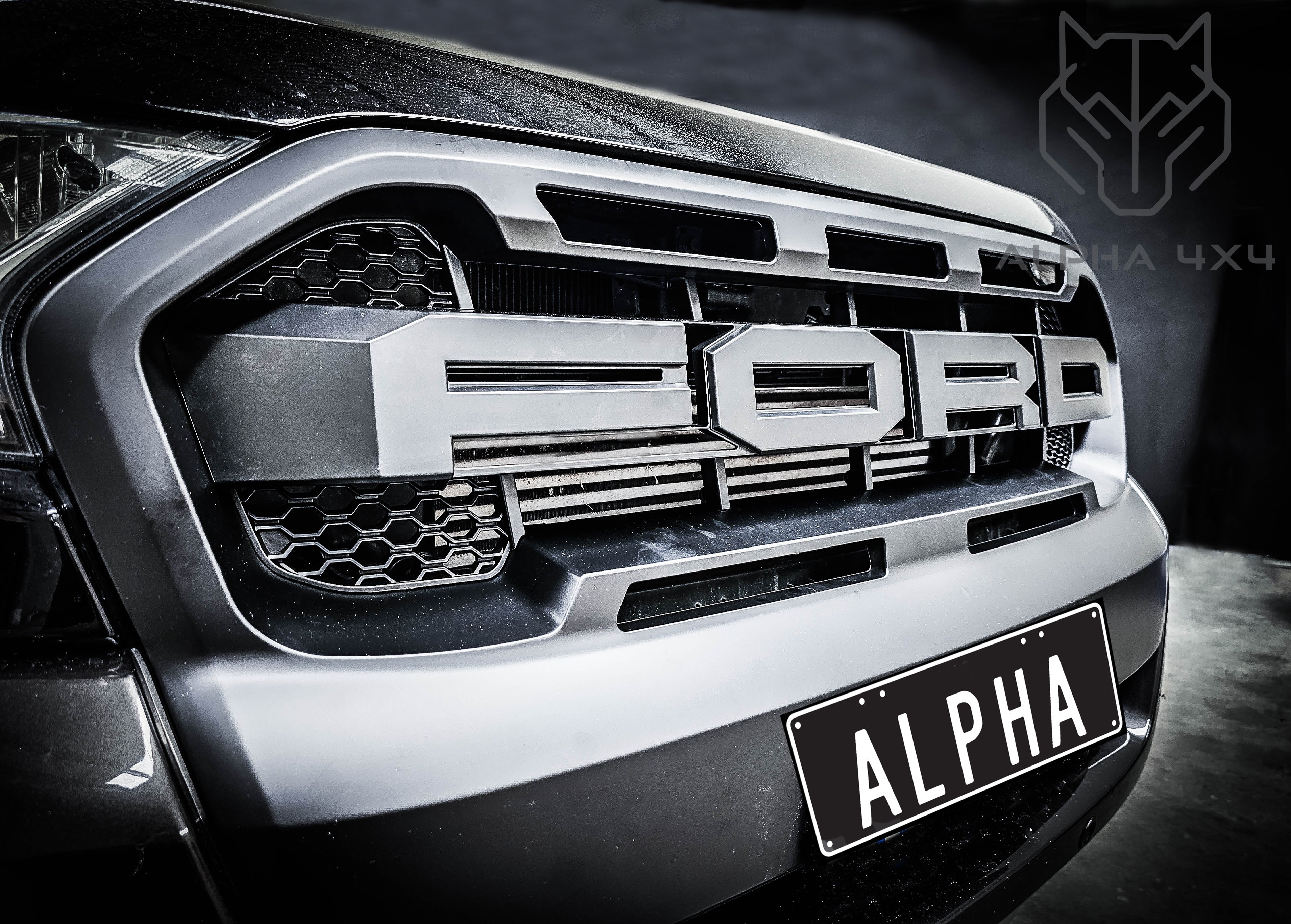 Raptor Style Grille for Ford Ranger 2015 - 2018 PX2 Wildtrak XL XLT XL ...