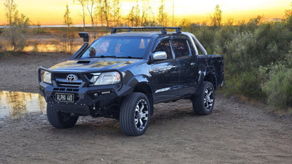 Alpha 4WD Steel Pack Bull Bar for Toyota Hilux N70 2005 - 2011