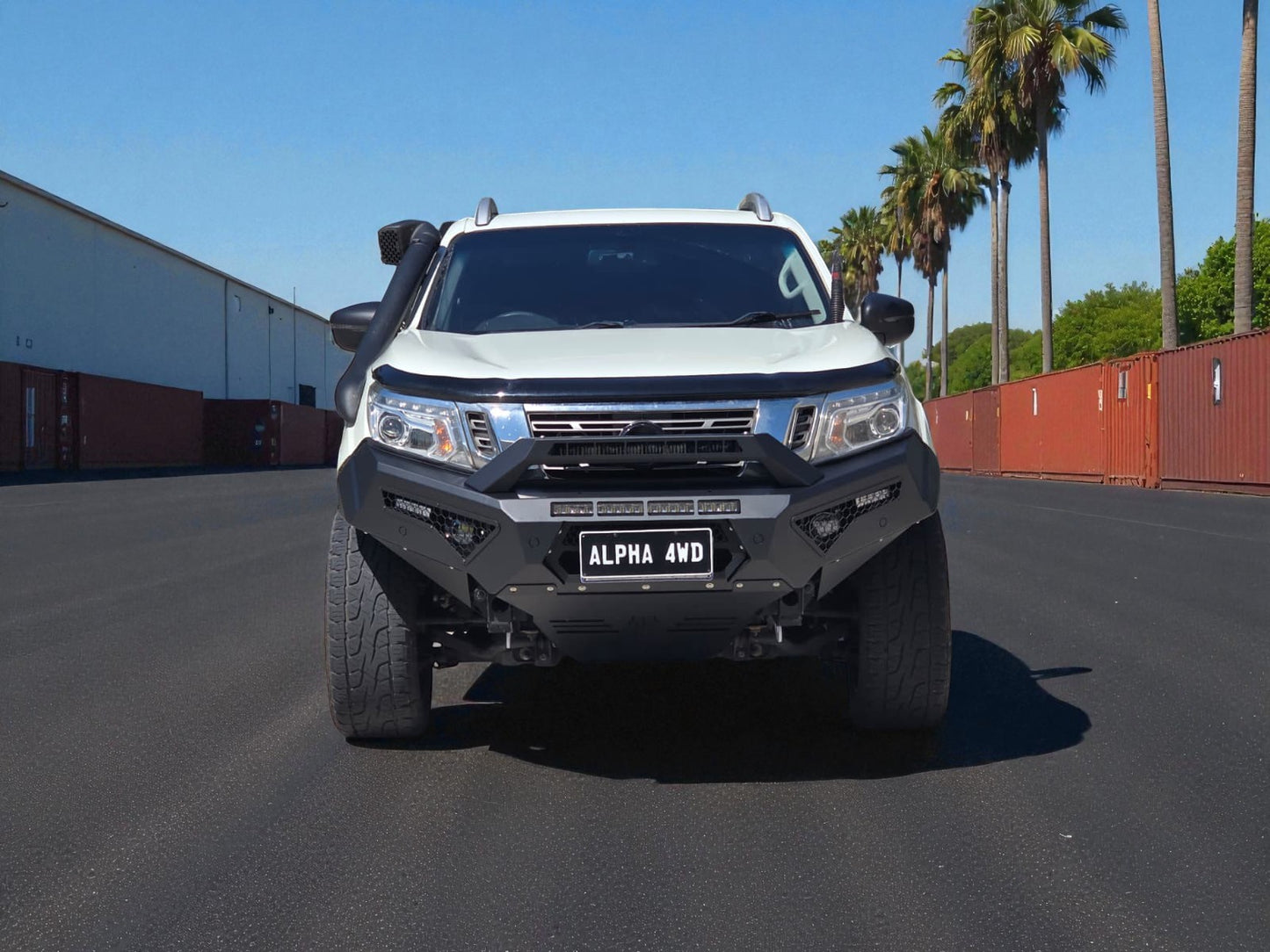 Alpha 4WD Predator Steel Bull Bar for Nissan Navara NP300 D23