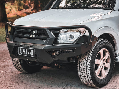 Alpha 4WD Pack Steel Bull Bar for Mitsubishi Pajero NS NT NX NW 2007+