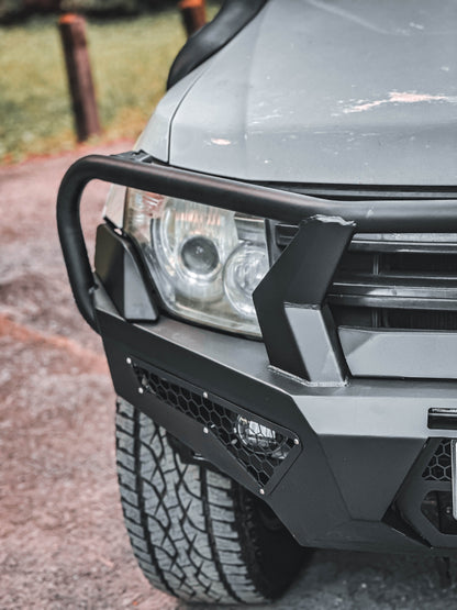 Alpha 4WD Pack Steel Bull Bar for Mitsubishi Pajero NS NT NX NW 2007+