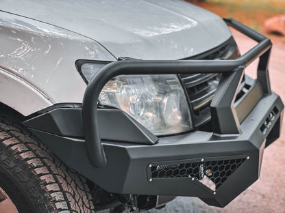 Alpha 4WD Pack Steel Bull Bar for Mitsubishi Pajero NS NT NX NW 2007+