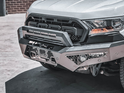 Alpha 4WD Predator Steel Bull Bar for Ford Ranger 2015 - 2022 PX 2 3