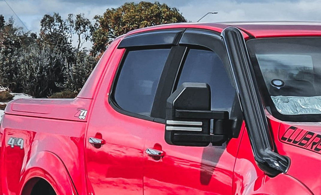 Holden Colorado RG 2012+  Wind Visors Weather Shields