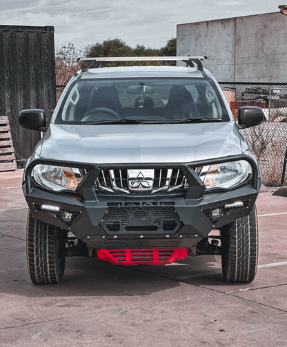 Alpha 4WD Pack Steel Bull Bar for Mitsubishi Triton MQ 2015 - 2018