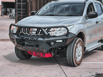 Alpha 4WD Pack Steel Bull Bar for Mitsubishi Triton MQ 2015 - 2018