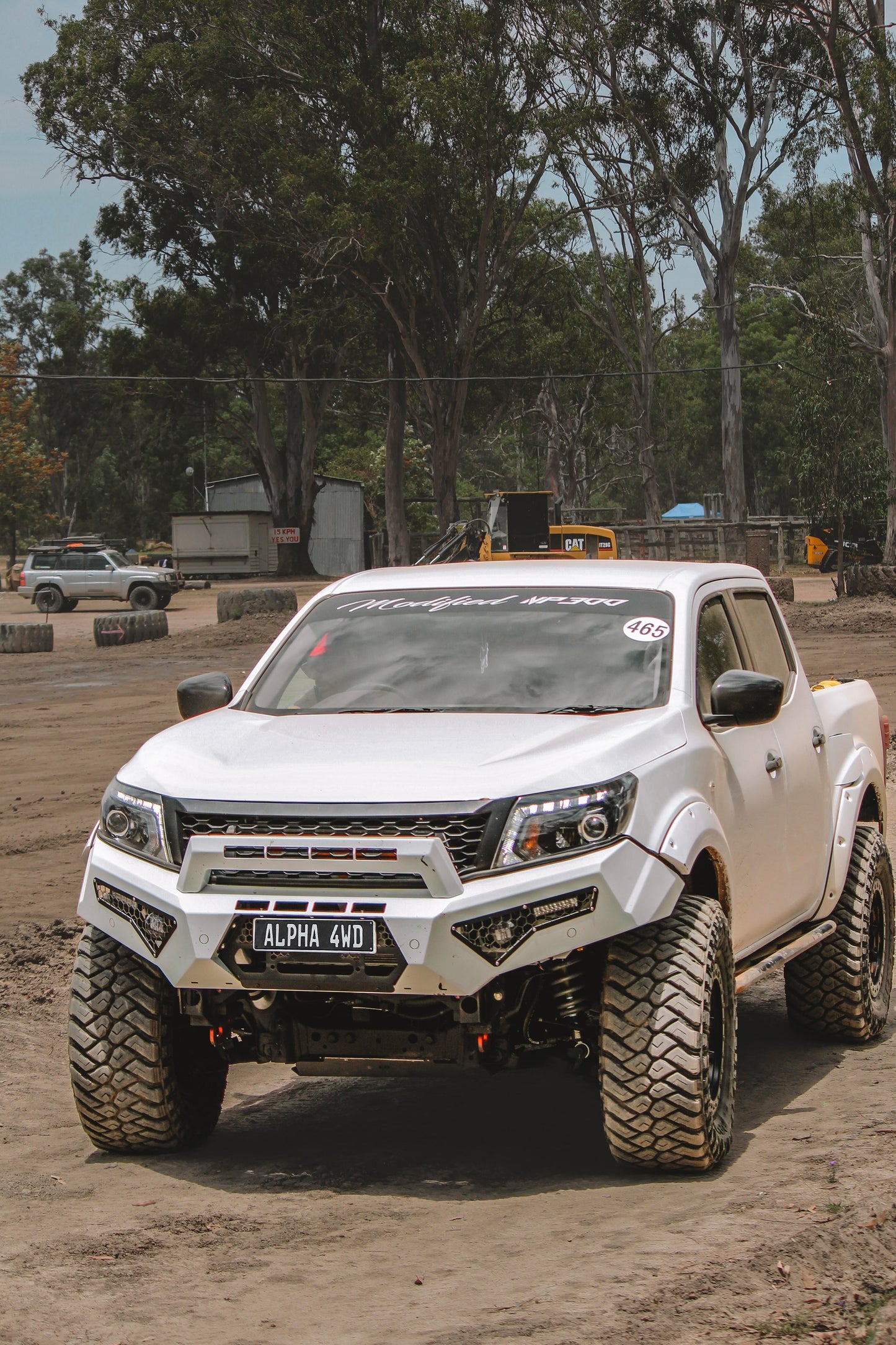 Alpha 4WD Predator Steel Bull Bar for Nissan Navara NP300 D23