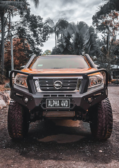 Alpha 4WD Steel Pack Bull Bar for Nissan Navara NP300 D23